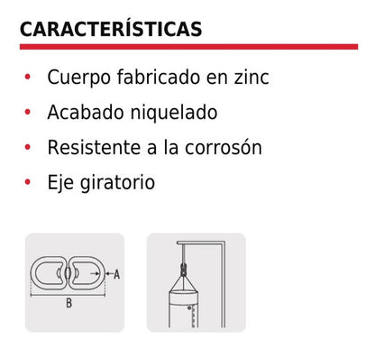 Destorcedor Zinc Desz-1/4 Truper