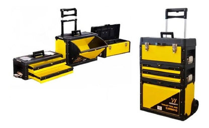 Caja Herramientas Tipo Carro No.901 3 Módulos