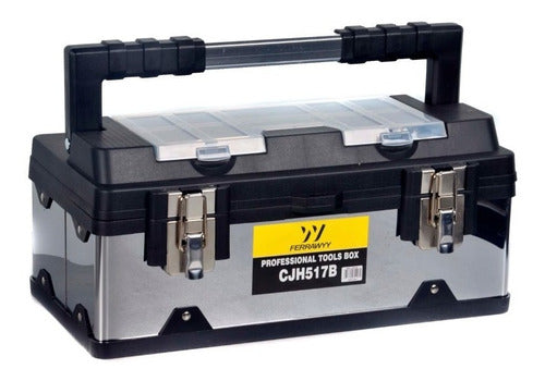 Caja Herramienta Acero Inoxidable 17 Ferrawyy