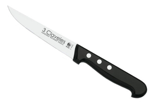 Cuchillo Cocina Tres Claveles Inox Mango Abs 11 Cms