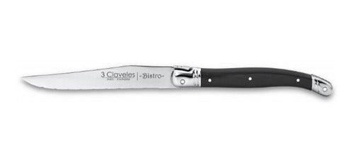Cuchillo Tres Claveles Chuleteros 11,5 Cms. Jgo.4 Pzas.