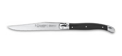 Cuchillo Tres Claveles Chuleteros 11,5 Cms. Jgo.4 Pzas.