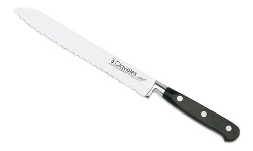 Cuchillo Panero Tres Claveles Inox Forjado En Caliente 20cm