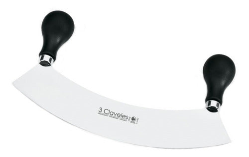 Cuchillo Verdura Tres Claveles Inox Unibl 27 Cms Dos Mangos