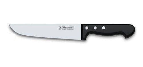 Cuchillo Tres Claveles Inox Mgo Abs 20cms Carnicero