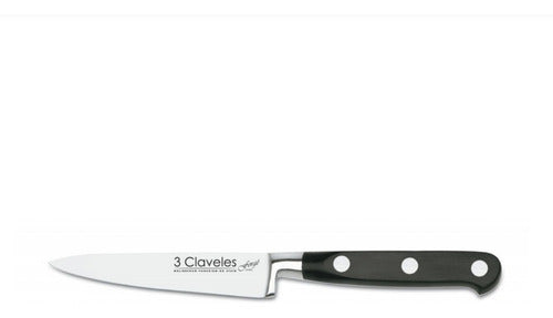 Cuchillo Tres Claveles Inox Forjado En Caliente Verdura 10cm