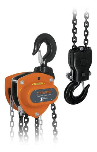 Tecle Truper Cadena 3 Ton X 3 Mts