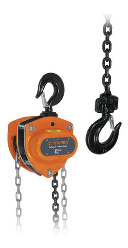 Tecle Truper Cadena 1 Ton X 3 Mts # Pol-1  (poli-1)