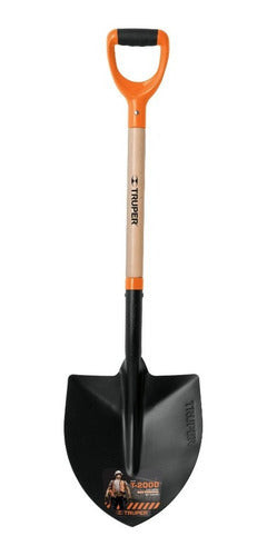 Pala Truper Punta Huevo M/madera Puno  Y