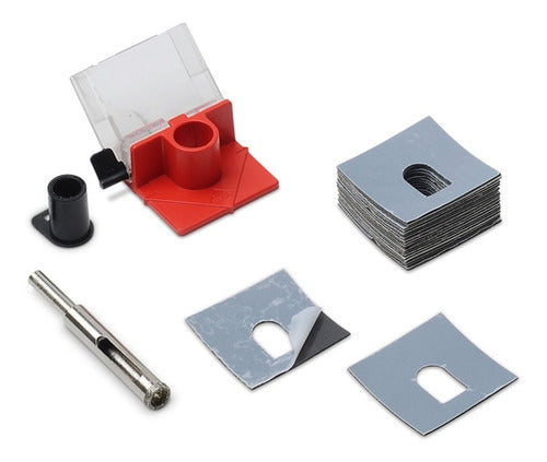 Broca De Diamante Rubi C/kit Easy Gres (guia)   8 Mm