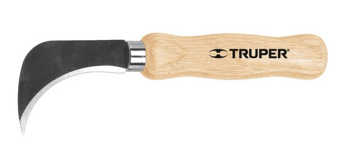 Cuchillo Truper Curvo Para Cortar Linoleo 8  # Nl-8