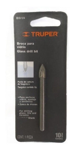 Broca Para Vidrio-azulejo-ceramica Truper 3/8  # Bvi-3/8