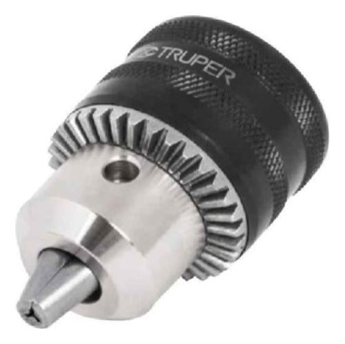 Portabroca Truper 3/8  C/llave Hilo Unf # Bro-3/8n