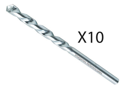 Broca Cil Ar Llave De  1,5 Mm  (set 10 Unid.)