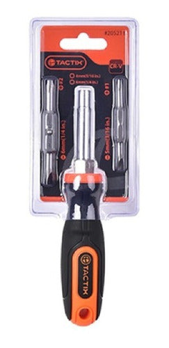 Atornillador Tactix Punta Intercambiable - 6 Pzas