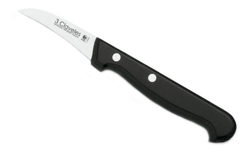 Cuchillo Tres Claveles Inox Mango Abs  Mondador