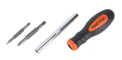Atornillador Tactix Punta Intercambiable - 6 Pzas