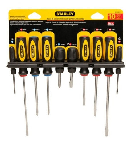 Atornillador Stanley 10 Pzas
