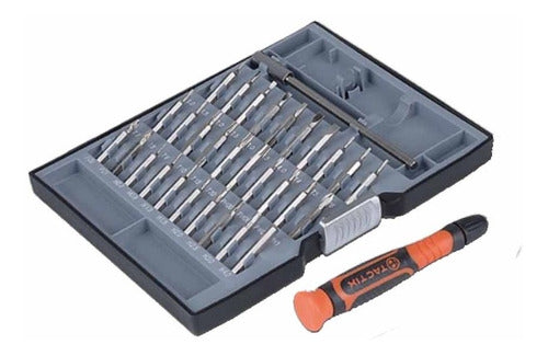 Atornillador Tactix  Precison  32 Piezas