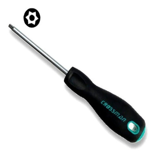 Atornillador Crossman Torx Tamper Proof T-6 X 75