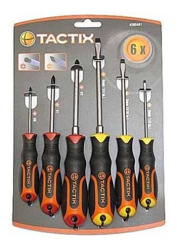 Atornillador Tactix Juego  6 Piezas