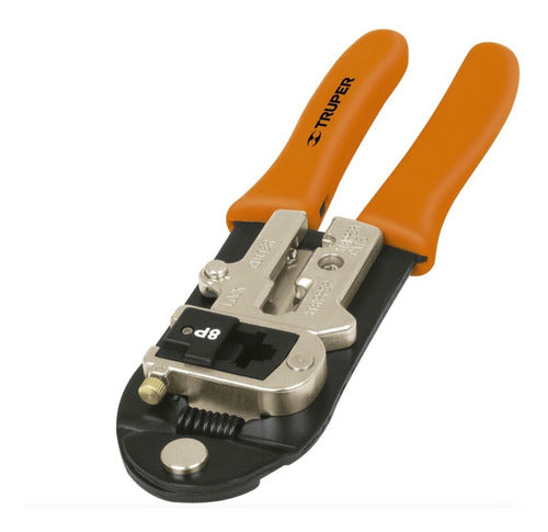 Alicate Para Terminales Truper # Prj-3x Rj-9, Rj-11, Rj-12 Y