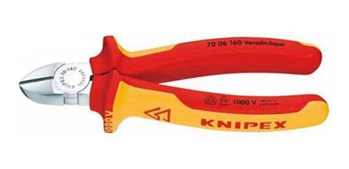 Alicate Knipex 160 Mm Corte Diag.aisl.plas