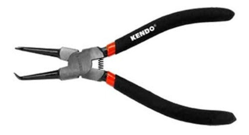Alicate P/seguro Interior Curvo Kendo 7 Pulgadas