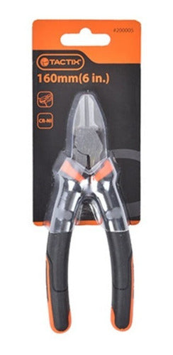 Alicate Tactix Reforzado Corte Diagonal 6 Pulgadas