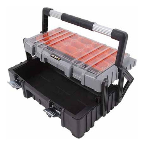 Caja Herramientas Plastica C/organizador 58 Cm