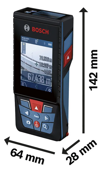 Medidor Láser Bosch Glm 150-27 C Alcance 150m Con Bluetooth