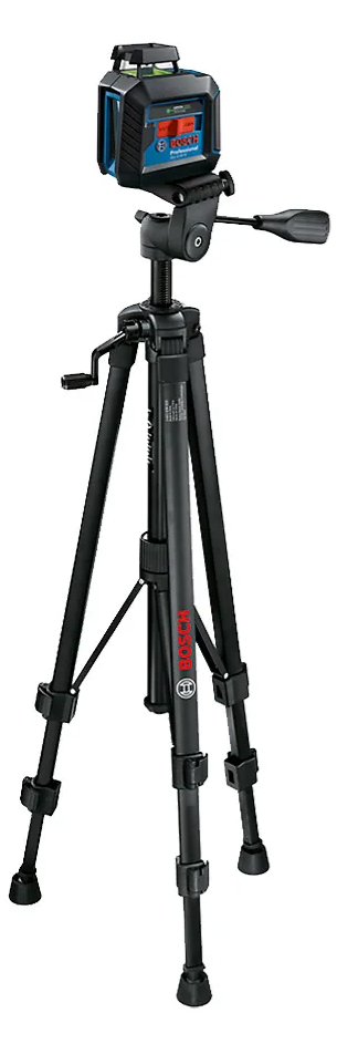 Nivel Láser Verde De Líneas Cruzadas Bosch Gll 2-20 G 10m + Trípode Bt 150