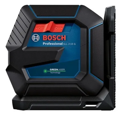 Nivel Láser De Líneas Verdes Bosch Gll 2-15 G 15 Mts