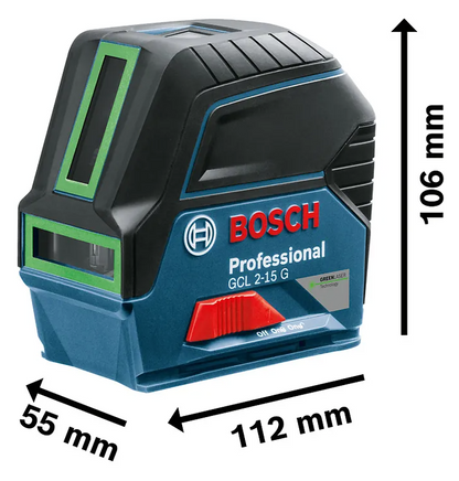 Nivel Láser De Líneas Combinado Bosch Gcl 2-15 G