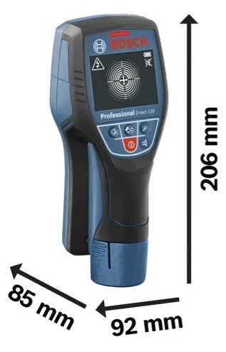 Detector De Materiales Bosch D-tect 120 Hasta 120mm Color Azul Marino