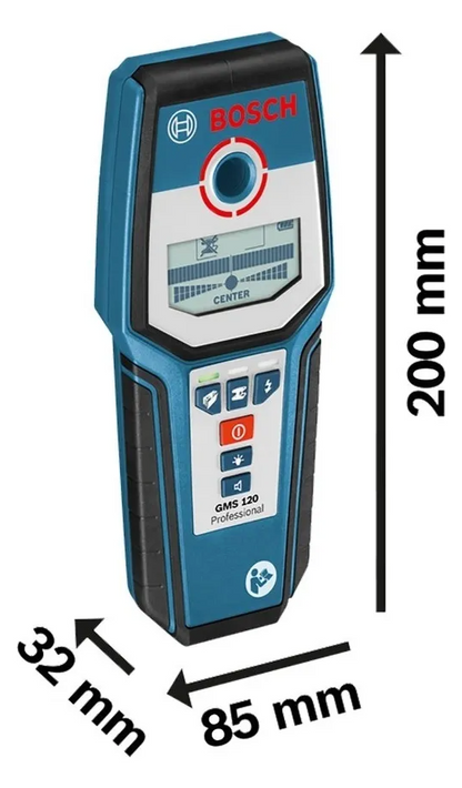 Bosch Gms 120 Detector Láser De Materiales