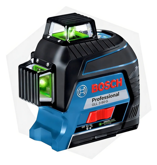 Nivel Láser Bosch Gll 3-80 G De Línea Verde