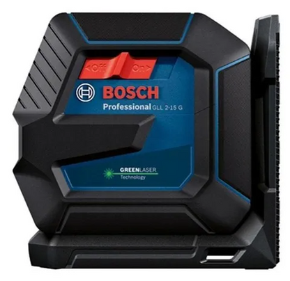 Nivel Láser De Líneas Verdes Bosch Gll 2-15 G 15 Mts