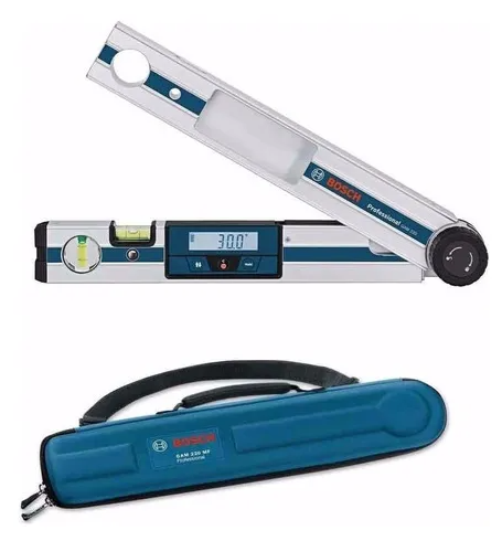 Nivel Medidor De Ángulos Digital Bosch Gam 220 Mf 0°-220