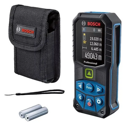 Medidor Láser Verde Bosch Glm 50-27 Cg Con Bluetooth