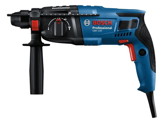 Rotomartillo Bosch Gbh 220 Sds-plus 720w Color Azul Frecuencia 50