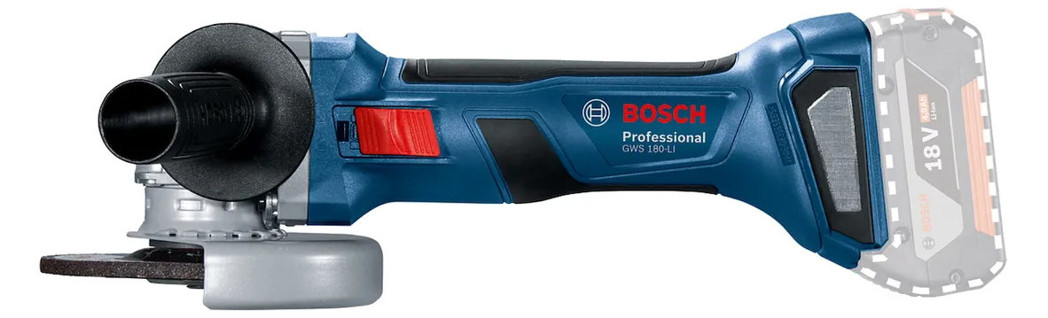 Esmeril Inalámbrico Bosch Gws 180-li,18v Sb Azul Hz